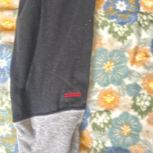 Peace Love World Black and grey sweatpants drawstring waistband women's medium - Picture 2 of 5